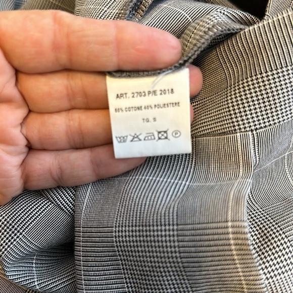 NJAL Not Just A Label Clotilde Plaid Culotte Harem Trouser Pant SzS - Picture 8 of 8